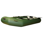 Лодка ПВХ Polar Bird Чирок PB-260ТМ Teal со стеклокомпозитной сланью Зелёная