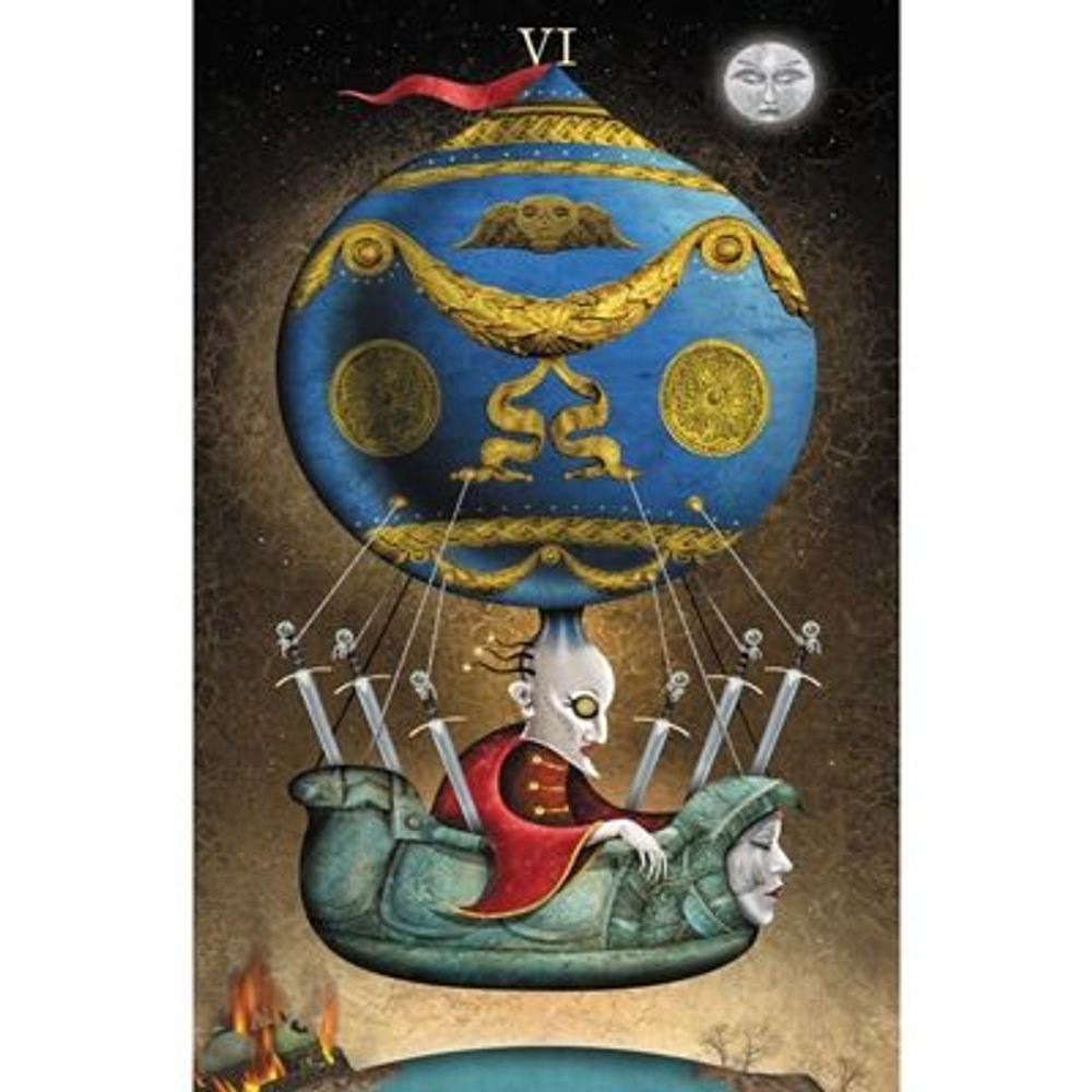 Мини Таро Безумной луны / Deviant Moon Tarot Mini Deck (RUS)