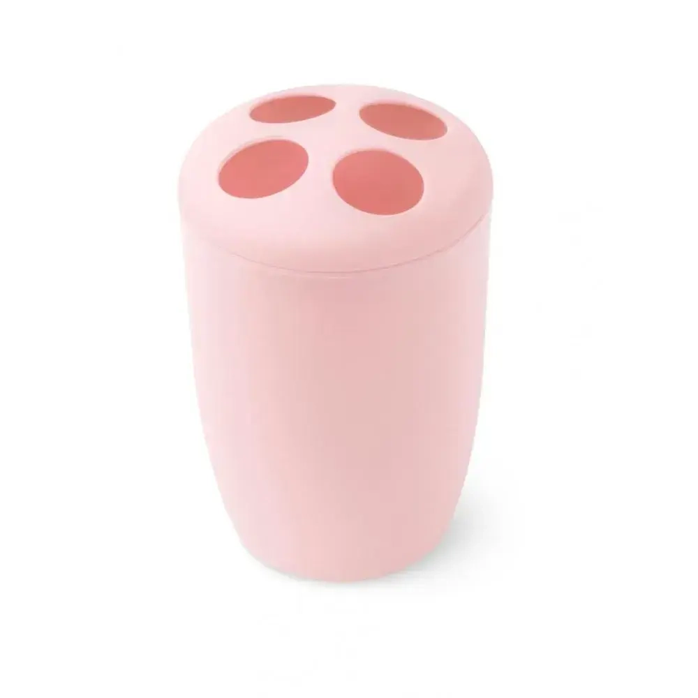 Стакан для зубных щеток бриз розовый С8РОЗ (комплект 27 шт)