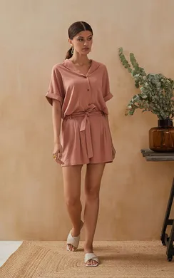 Шорты 61745-3 Бежевый