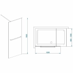 Душевая система RGW Shower Panels SP-6143-01 50140801-01 хром