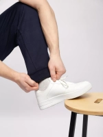 Брюки спортивные джоггеры с лампасами и манжетами Adidas