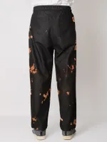 Купить Брюки Sashina Bleach Tie-Dye черные Брюки Sashina Bleach Tie-Dye черные