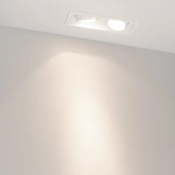Светильник MS-VORTEX-BUILT-S170x90-2x12W Day4000 (WH-WH, 20 deg, 230V) (Arlight, IP20 Металл, 5 лет) 057770