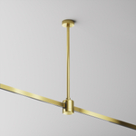 Крепление потолочное Medium 300мм с прямым коннектором питания Maytoni Flarity TRA158C-IPC1-BS