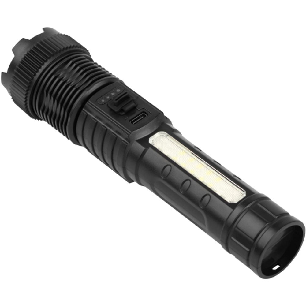 Светодиодный фонарь ЭРА UA-402 универсальный аккумуляторный 5 Вт LED + 5 Вт COB Zoom 6 режимов маячок клипса USB type C | Универсальные  фонари