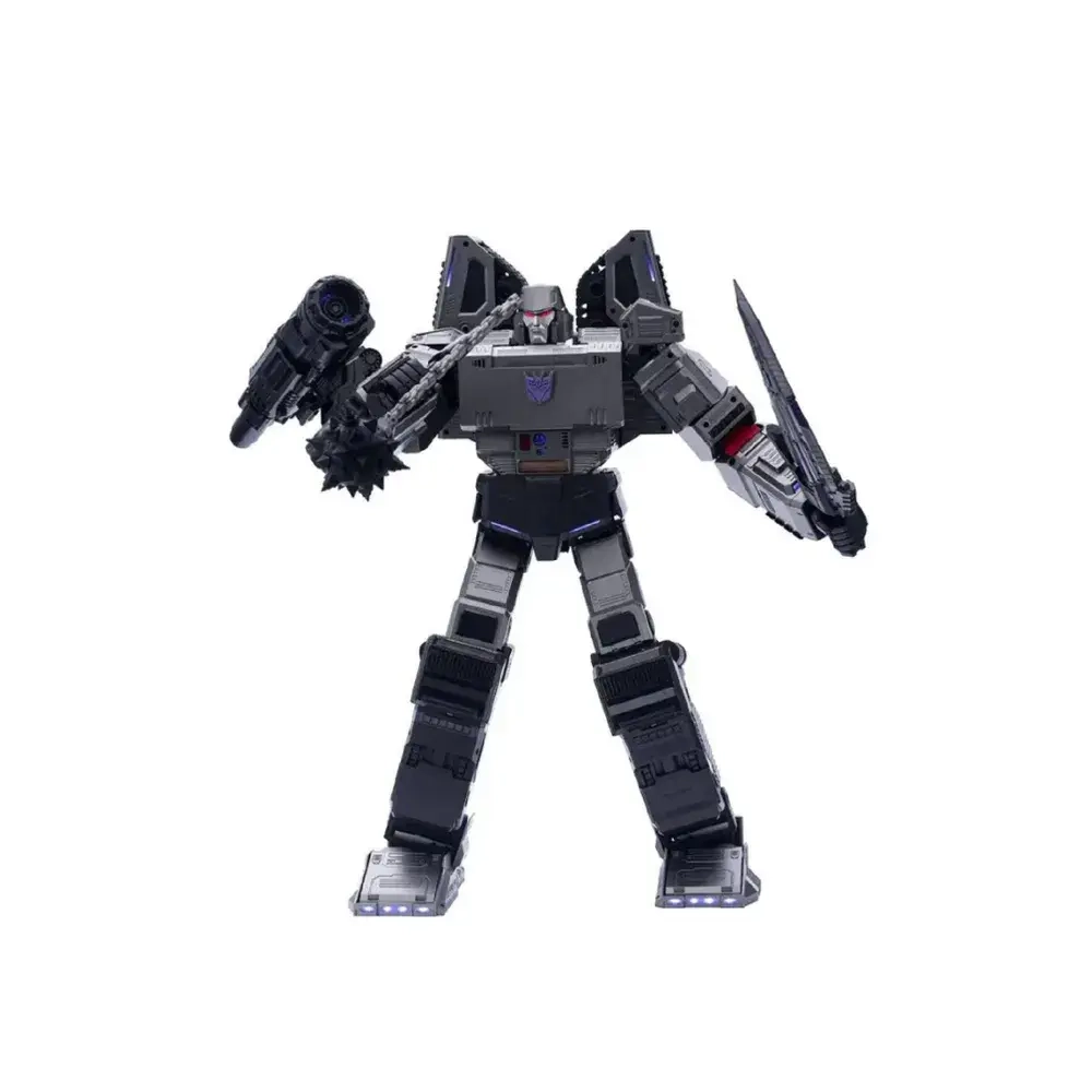 Трансформирующийся программируемый робот с голосовым управлением Robosen Hasbro Megatron Flagman (English version)