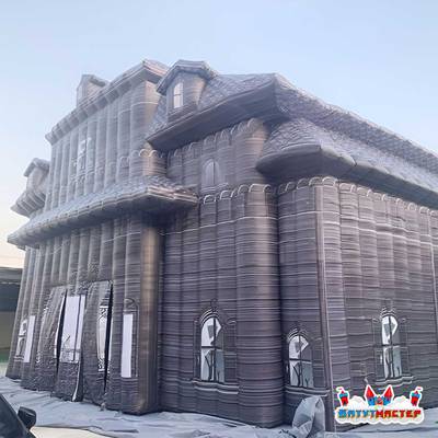 Надувной дом ужасов «Тьма», 15×15×9,8 м