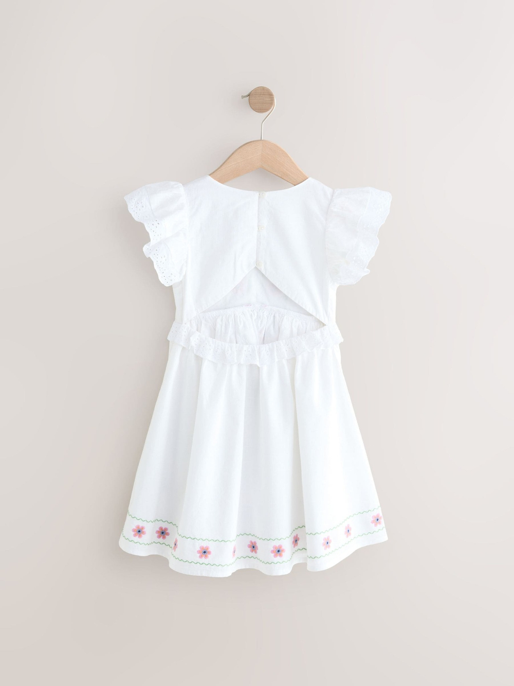 Платье для девочки Next AC6-224, Белый