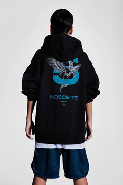 H&M Толстовка с капюшоном, черный