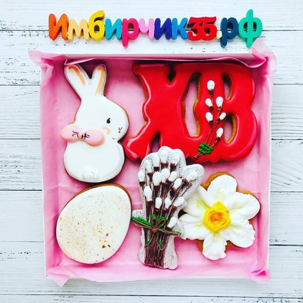 Имбирные пряники Пасха