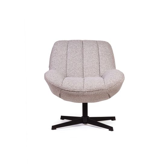 Кресло с вращением Mateo цвет светло-серый