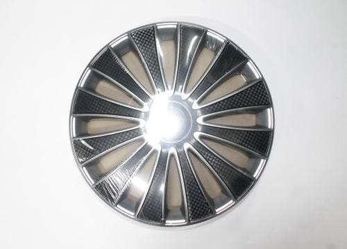 Колпак колеса R14 GMK Super Black (в мешке 4 упак) (STAR)