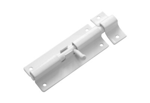 Шпингалет ШП-80 Домарт белый / 9861