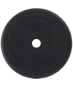 Диск пластиковый BB-203, d=26 мм, черный, 2,5 кг