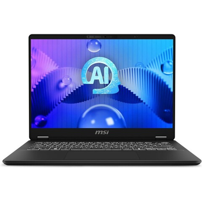 Ноутбук MSI Prestige 14 AI Evo Core Ultra 7 155H 14" 16:10 FHD+ (1920х1200) IPS, LPDDR5 16GB, 512Gb SSD, Intel® Arc Graphics, Win11 Pro, Stellar Gray