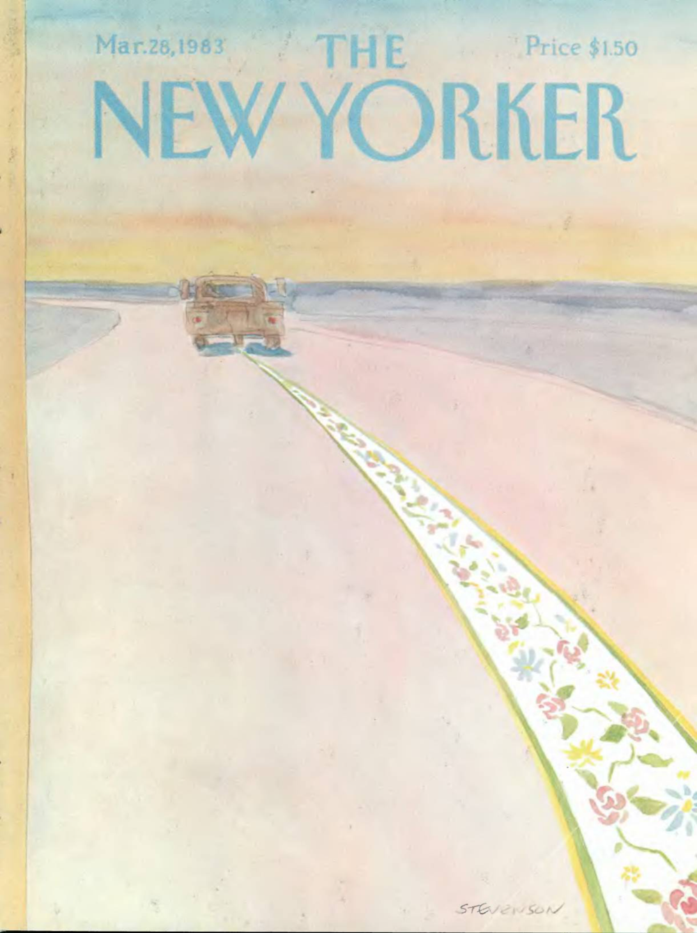 Журнал The New Yorker 28-03-1983