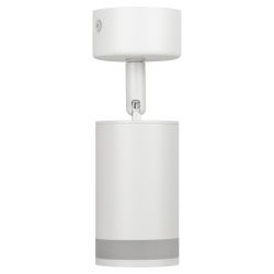 Светильник настенно-потолочный спот ЭРА OL23 WH под лампу MR16 GU10 поворотный белый | Накладные светильники