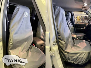 Грязезащитные чехлы для передних сидений (серые)