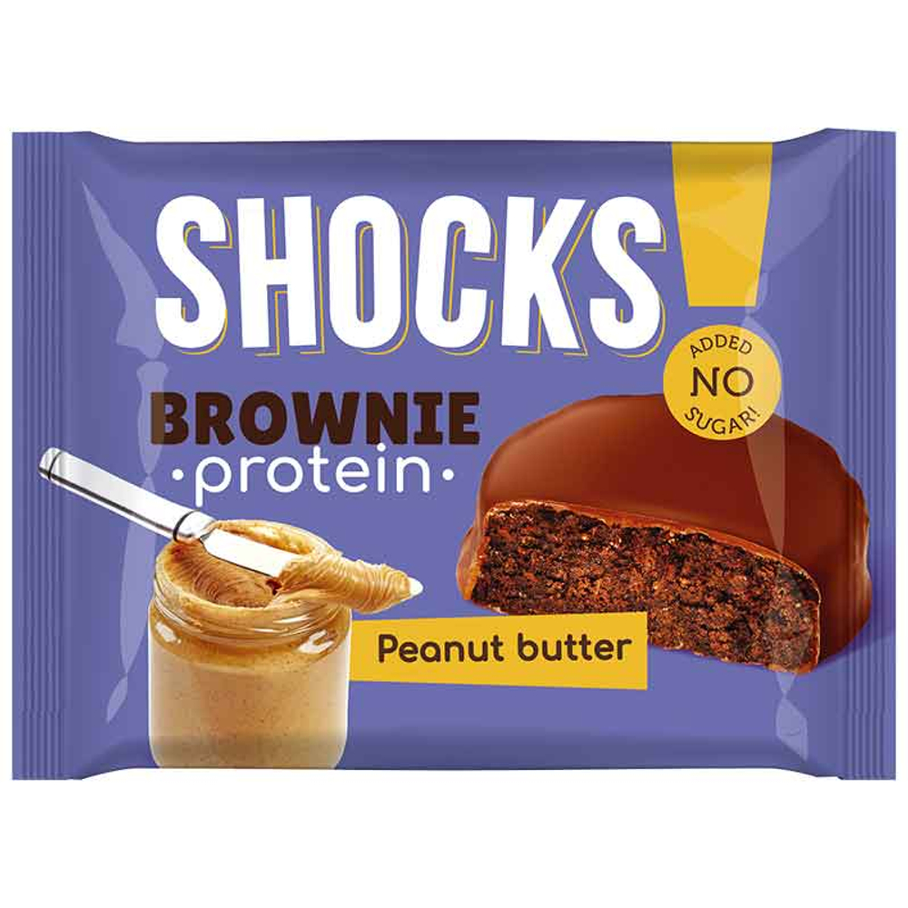 FitnesShock Shocks! Брауни протеиновое (50 гр.)