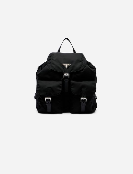 Рюкзак Prada Re-Nylon Medium Leather-Trimmed 