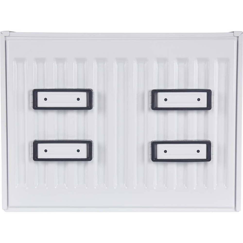 Радиатор панельный профильный ROMMER Compact тип 22 - 300x400 мм (подкл.боковое, белый)