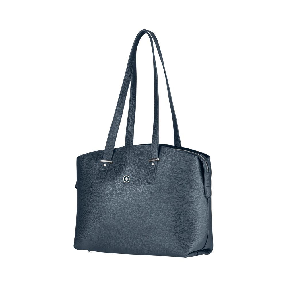 Практичная лёгкая стильная синяя женская сумка RosaElle объёмом 14л WENGER 611869