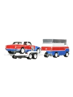 Набор Хот Вилс Премиум Rover и HW Rally Hauler FLF56 HKF45