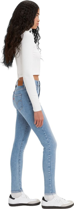 Джинсы Levis 720 Levi's Original HIRISE SUPER SKINNY ONTARIO SKIP голубой