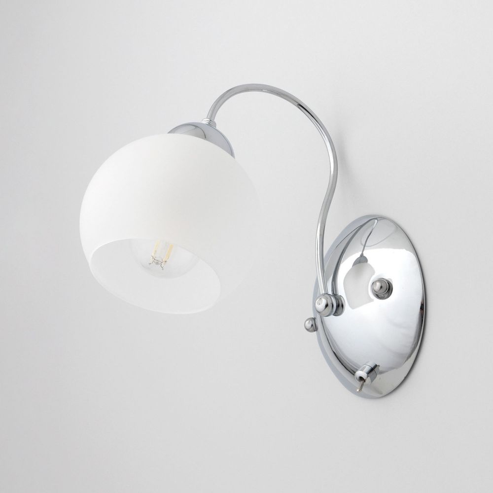 Citilux Лучиана CL147411 Бра с выключателем Хром