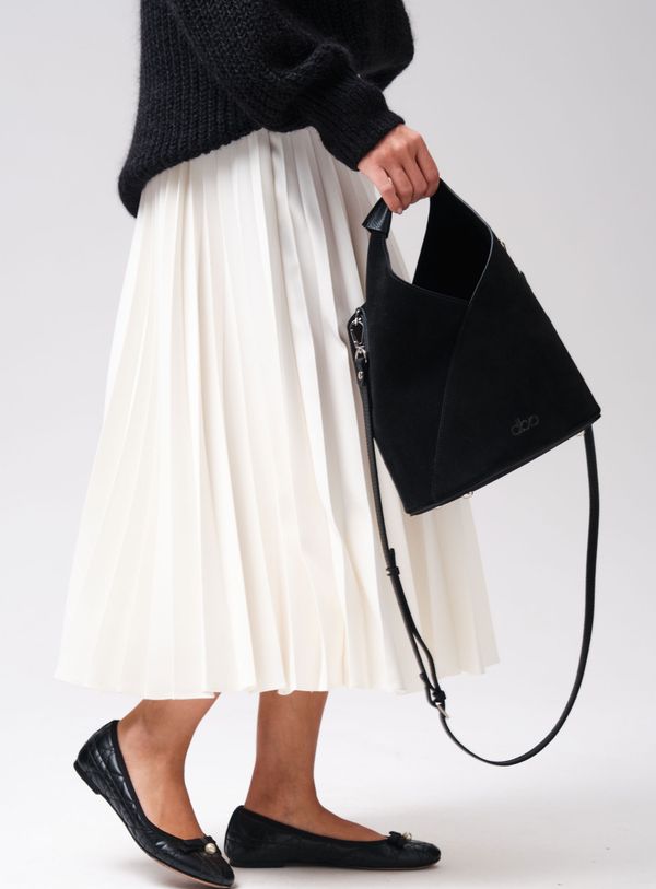 Замшевая сумка Rebecca DBR 31370 черный