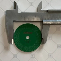Диск алмазный с оправкой "Зеленый Дракон" для гравера по керамограниту и стеклу 1 шт /50 мм/100-120 Grit
