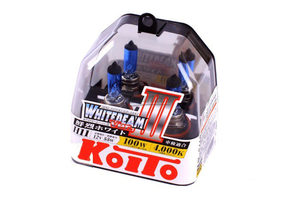 Галогеновые лампы Koito Whitebeam 4000K HB3,12V