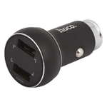 Автомобильное зарядное устройство Hoco Z22 Double USB Port Car Charger With Digital Display 2хUSB 3,1A, черное