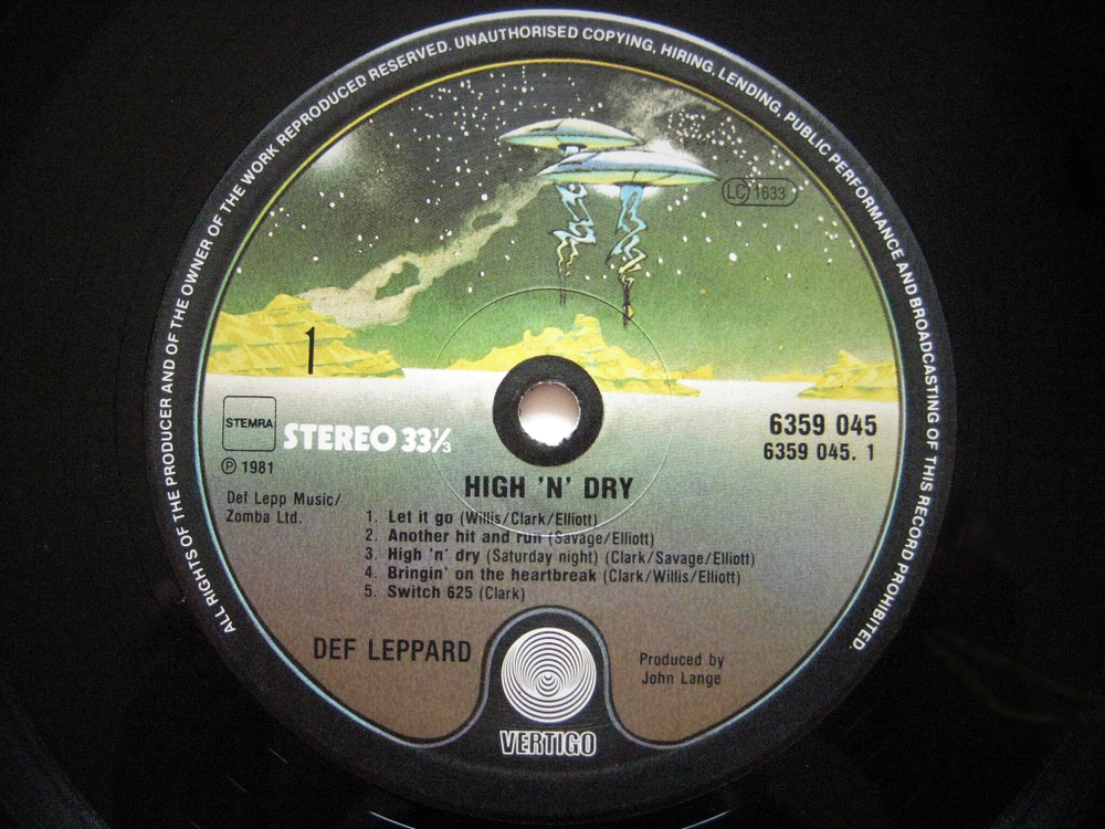 Def Leppard / High 'n' Dry (LP)