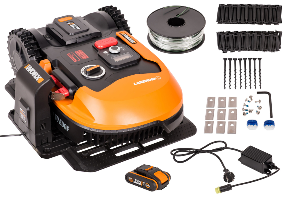 Роботизированная газонокосилка WORX WR148E Landroid L