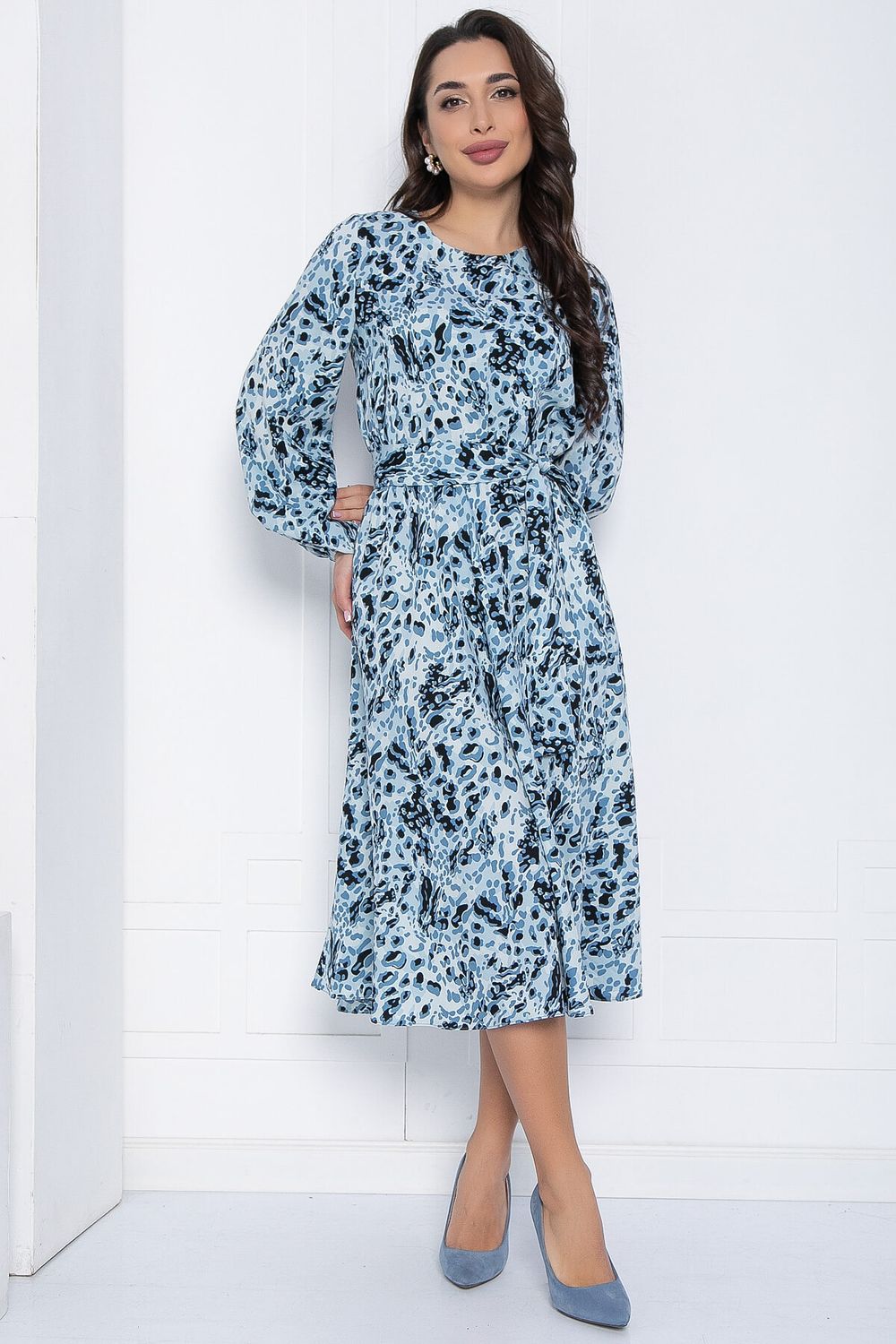 Платье Трепетная нежность (голубое) П12537-8 LT Collection