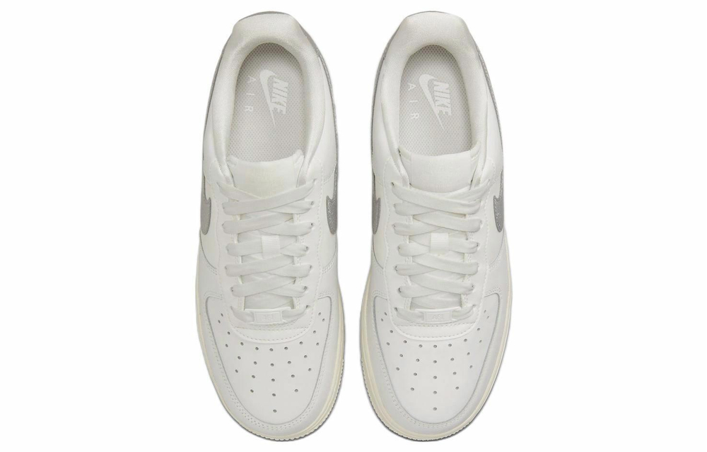 Кроссовки Nike Air Force 1 Low Silver Swoosh (Женская размерная сетка)