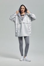 Анорак светло-серый