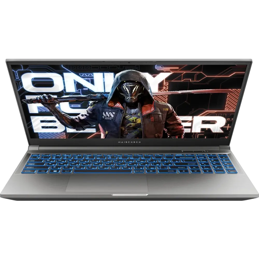 Ноутбук Maibenben X-Treme Typhoon X15A-R77435 15,6" FHD IPS 250N 144Hz/R7-7435H/16Gb/512Gb SSD/RTX 3050 6Gb/Linux/Grey