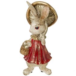 GAEM Фигурка декоративная "Зайка", L9,5 W8 H20 см