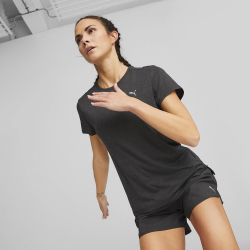 Женская футболка PUMA RUN FAVORITE HEATHER TEE W