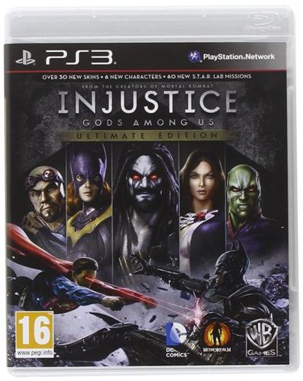 PS3 Injustice Gods Among Us Ultimate Edition Б/У BLES-01967 (Русские субтитры)