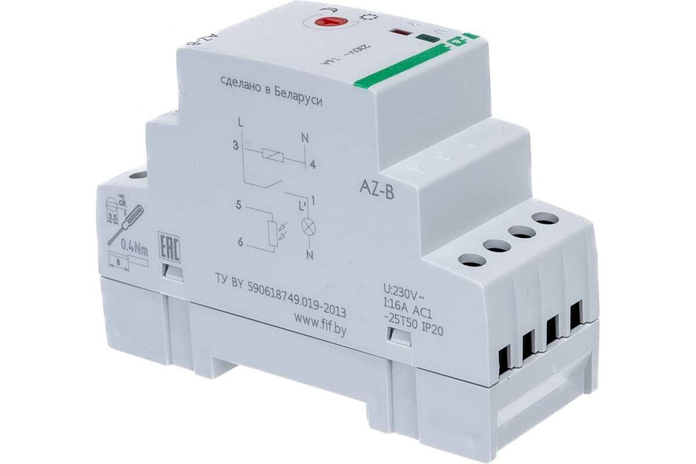Фотореле AZ-B 16А с выносным герметичным фотодатчиком