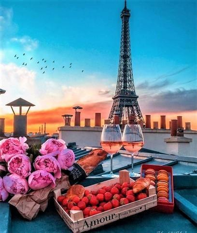 Картина по номерам 40х50 см ВЕЧЕР В ПАРИЖЕ (Арт. Х-6619)