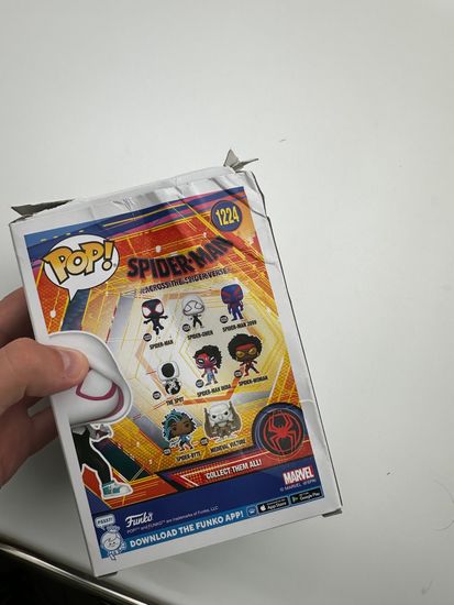 Фигурка Funko POP! Bobble Marvel Spider-Man ATSV Spider-Gwen (1224) 65723 (10131010/040923/3302126, Вьетнам) (2)