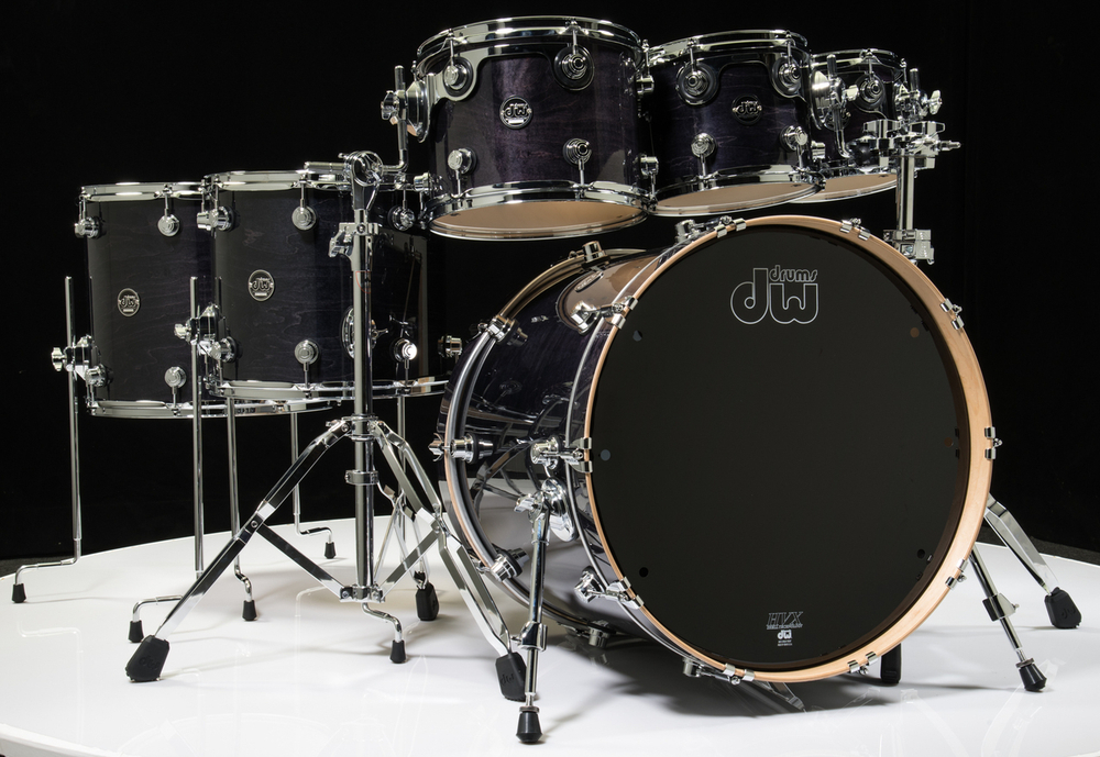 Ударная установка Drum Workshop Shell Set Perfomance Lacquier Ebony Stain