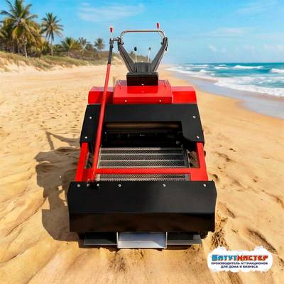 Самоходный просеиватель песка «Компакт-800», 800×150 мм