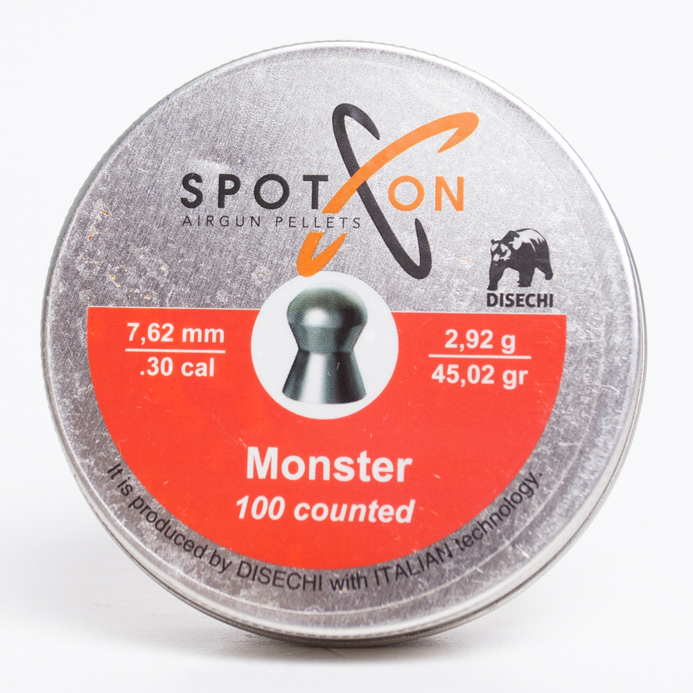 Пули Spoton Monster 7,62 мм 2,92 гр. (100 шт)