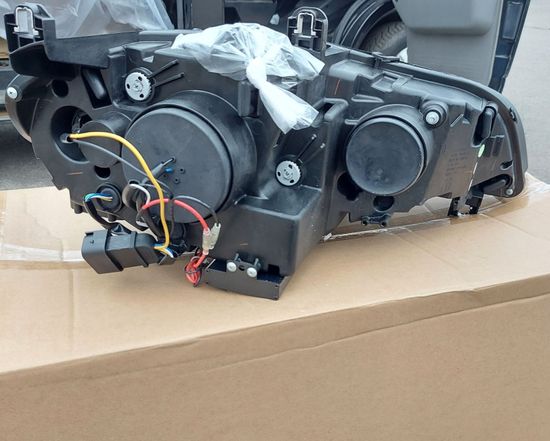 Передние фары AE DRL LED BLACK HID для BMW X5 E70